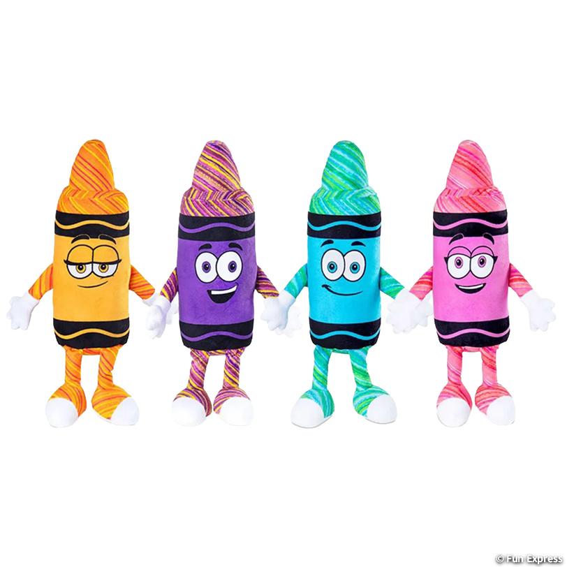 Crayola® Swirl Stuffed Crayon Characters